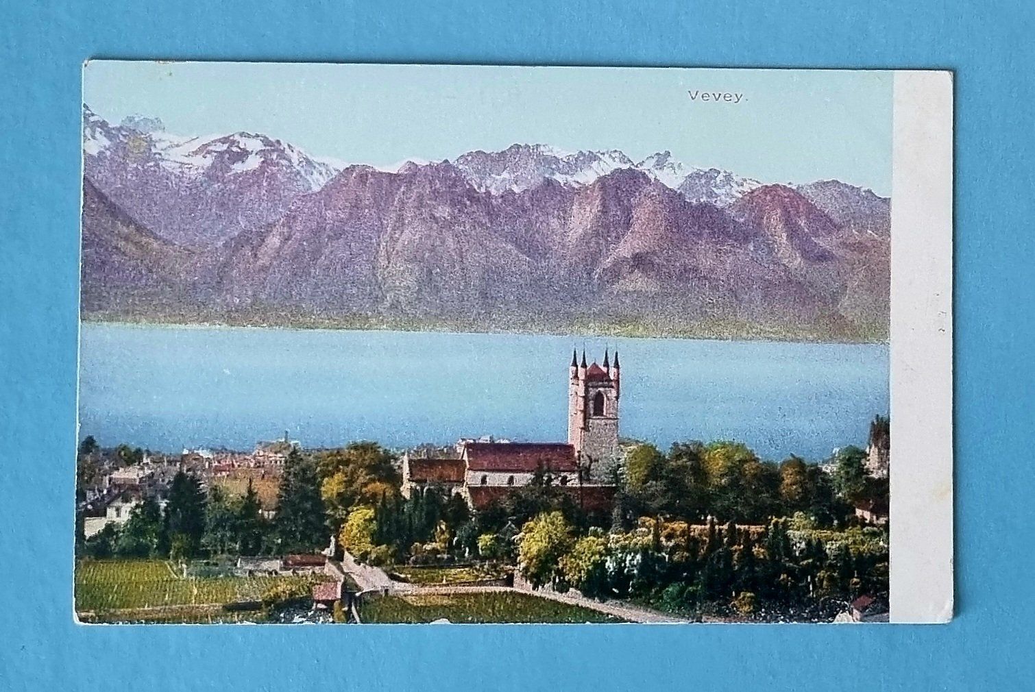 Ansichtskarten: Vevey – Gebraucht aus Rothrist von RROENK