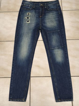 Benetton Jeans Boyfriend blau Grösse 28 guter Zustand