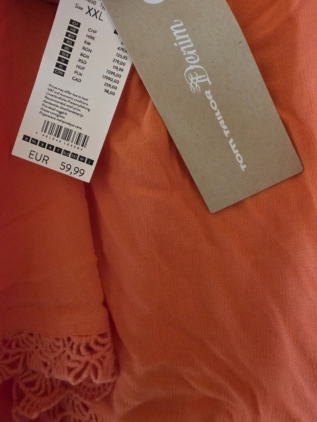 Tom Tailor Vestiti: Tom Tailor NEU Kleid Gr. XXL – Nuovo (secondo la descrizione) da St. Peterzell venduto da upcycling_ 2