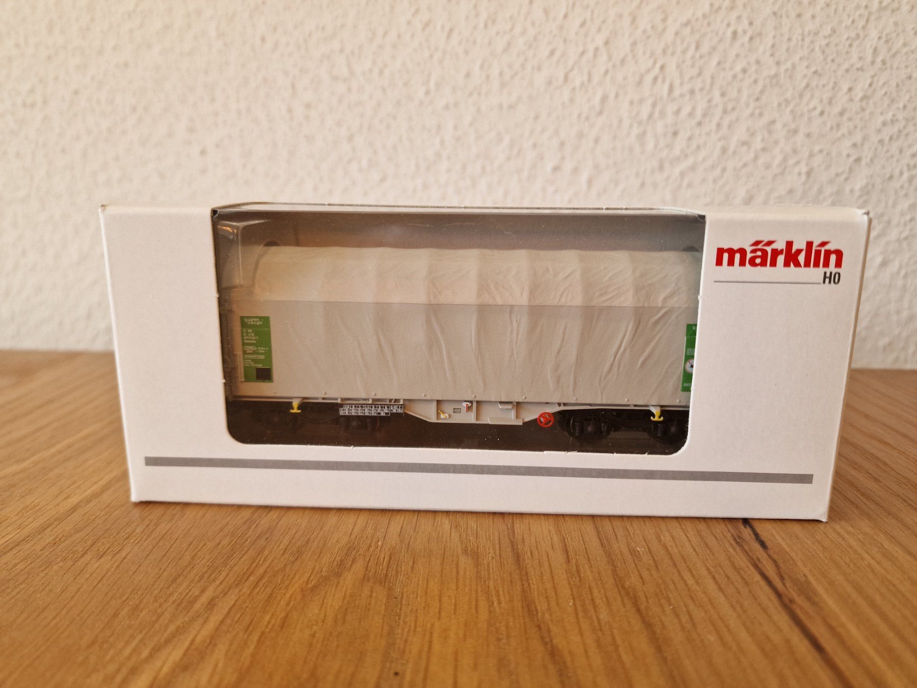 Märklin Modellini di ferrovie: DB Schiebeplanenwagen Green Cargo H0 – Usato da Matten b. Interlaken venduto da lor_hr9w 5