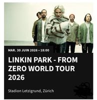 Linkin Park 2x Stehplatz Tickets Vorne