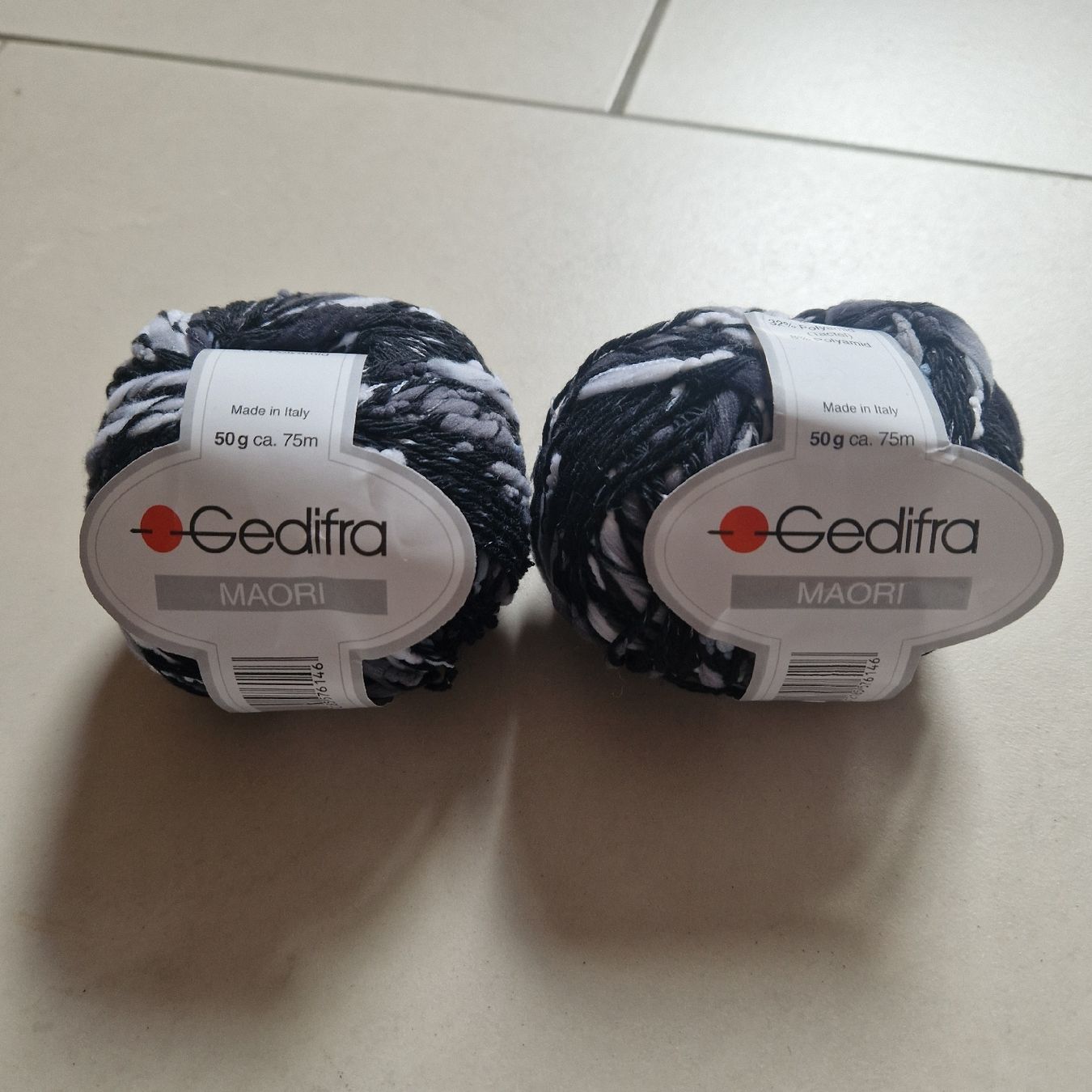 Wolle: Wolle grau Gedrja Maori neu – Neu und originalverpackt aus Frenkendorf von gca_d2qp