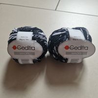Wolle grau Gedrja Maori neu