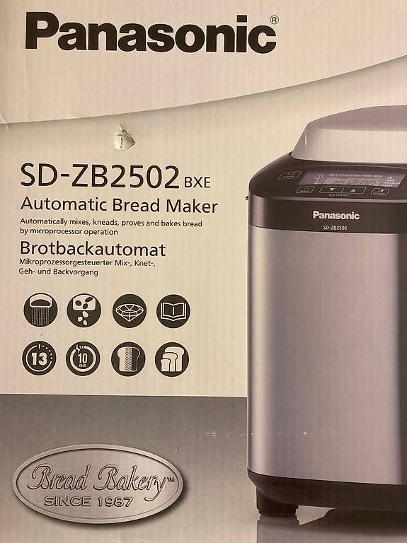 Elettrodomestici da cucina: Brotbackautomat Panasonic SD-ZB2502 – Usato da Brunnen venduto da buchsibaer