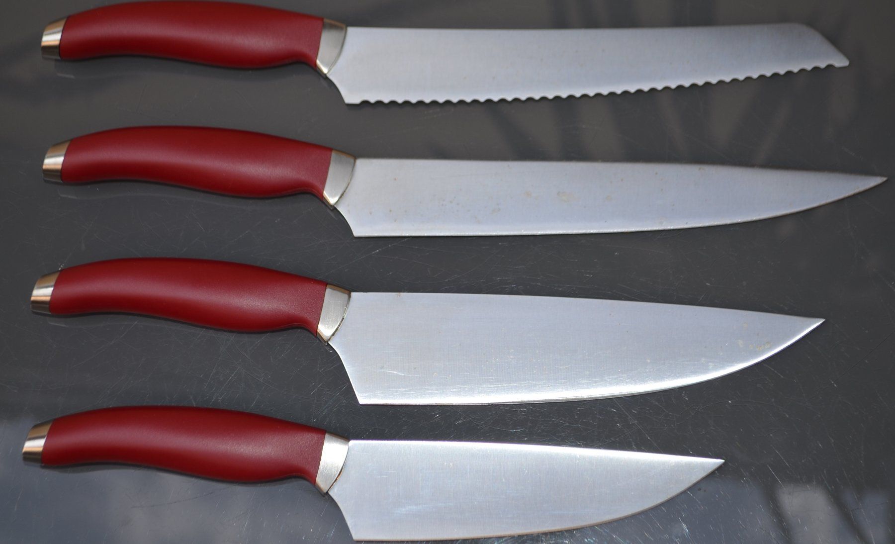 Coltelli: 4 Beckel-Messer  / 4 couteaux – Usato da Collonges venduto da arashee 3