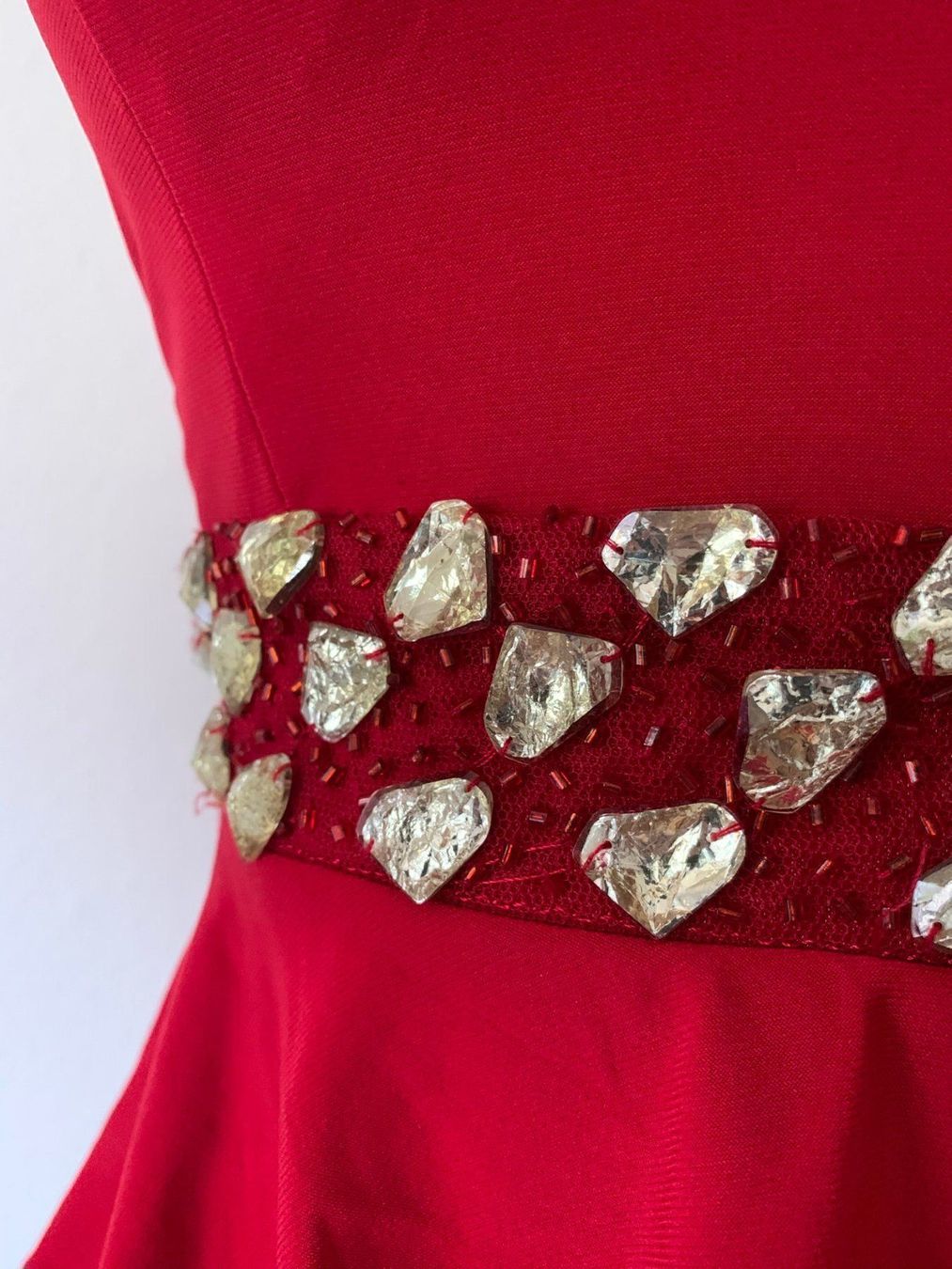 Vestiti: Bustier-Kleid rot elegant - S – Usato da Zürich venduto da Diazaio 2