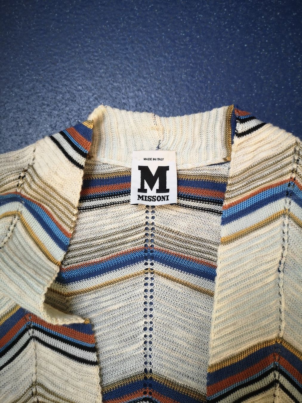 Missoni Giacche: Missoni Strickjacke mit Gürtel Gr. CH 36 – Usato da Meggen venduto da Bilanz70 1