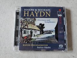 Joseph & Michael Haydn  -  Overtures / SACD Fabrikneu