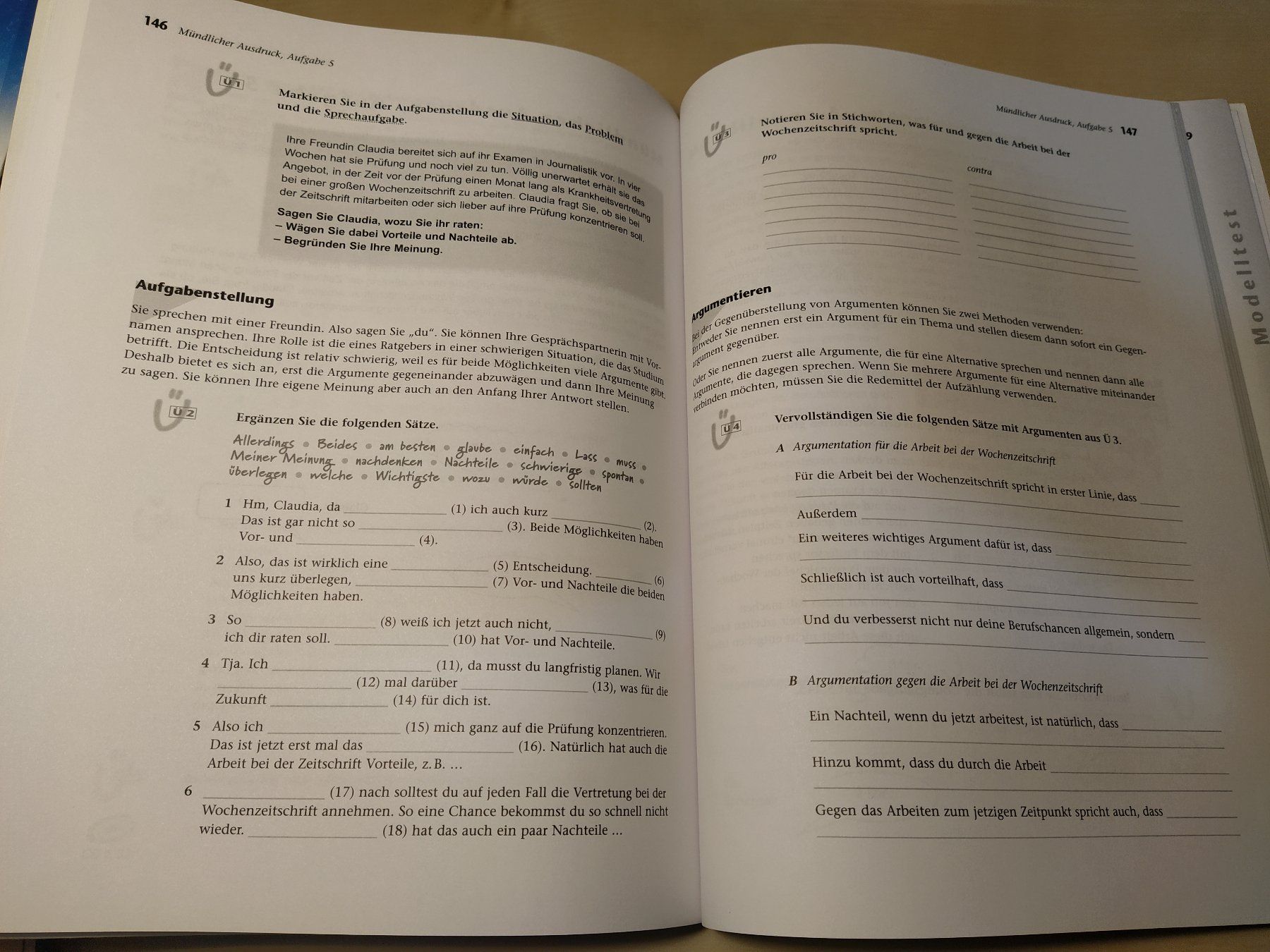 Bücher: TestDaF, 2 Hefte und andere Unterlagen – Gebraucht aus St. Gallen von Lila_238 1