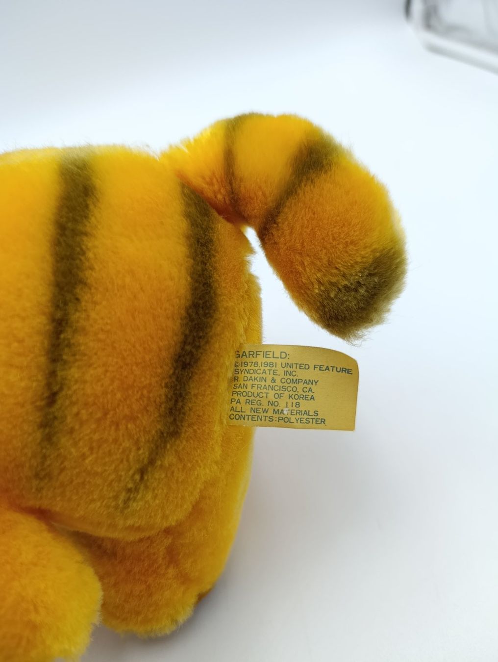 Giocattoli: Garfield Plüschtier 1981 – Usato da Wil SG venduto da Donaldus 4