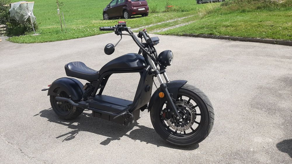 Elektro-Harley (HL 6.0, Dragon Davidson), 25km/h oder 45km/h (Gebraucht ...