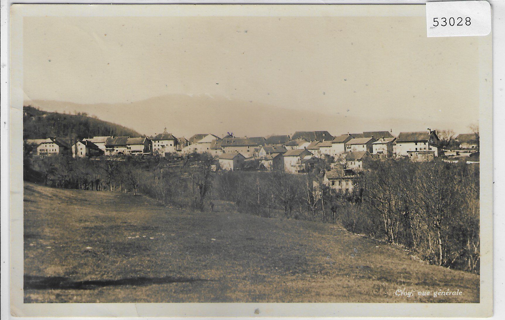 Cartes postales: Croy - Vue generale – D'occasion à Ettingen par Kartenplanet