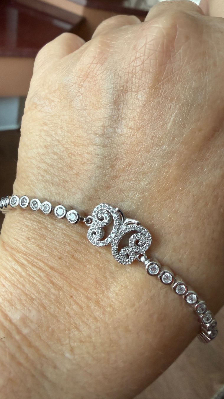 Bracciali & Braccialetti: Wunderschönes Silber 925 -Armband, Schmetterling – Nuovo e nell'imballaggio originale da Ebikon venduto da Leonidas2 1