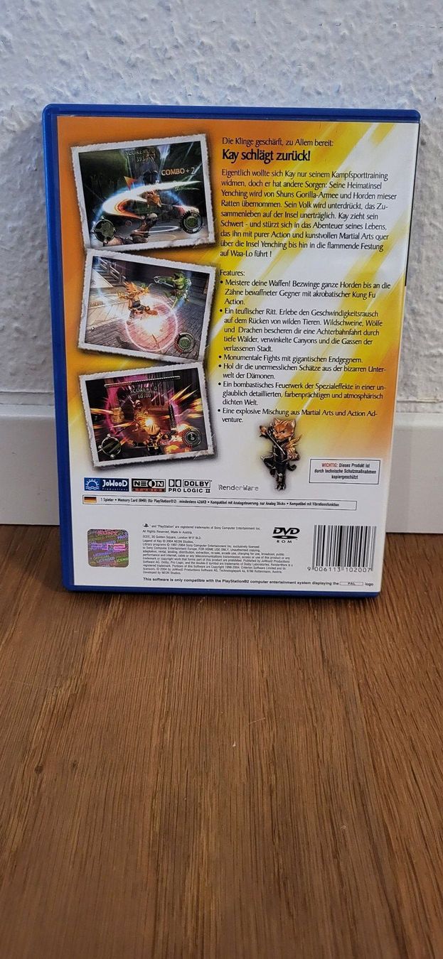 Sony Spiele: PS 2 - Legend of Kay – Gebraucht aus Münsingen von DigitaleSpielecke 1