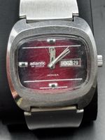 Atlantic Monza Automatik Uhr Edelstahl Gehäuse ca 41mm Breit
