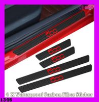 Fiat 500 Carbon Fiber Sticker