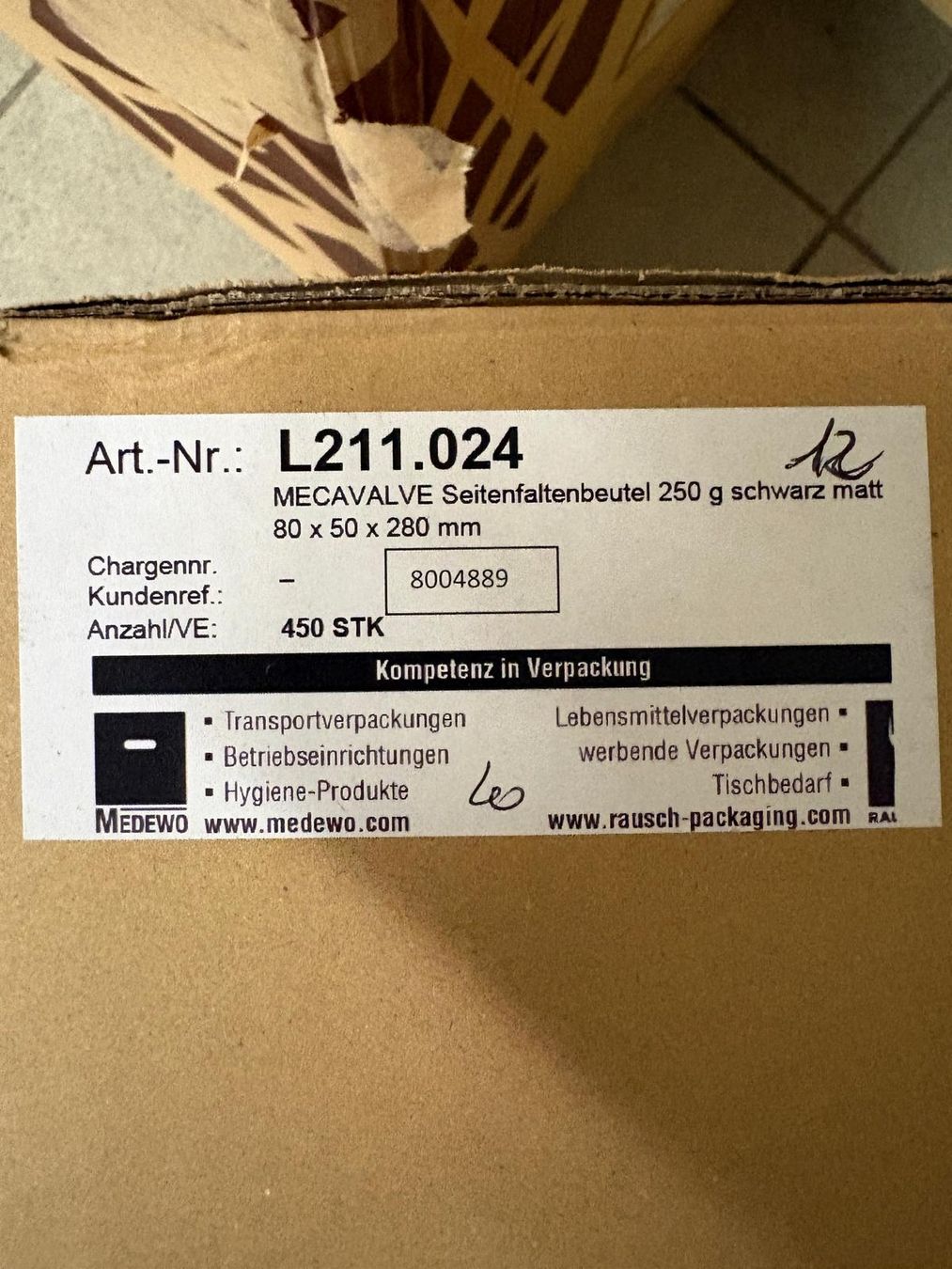Contenitori & Simili: Seitenfaltbeutel – Nuovo e nell'imballaggio originale da Bülach venduto da ristretto10 1