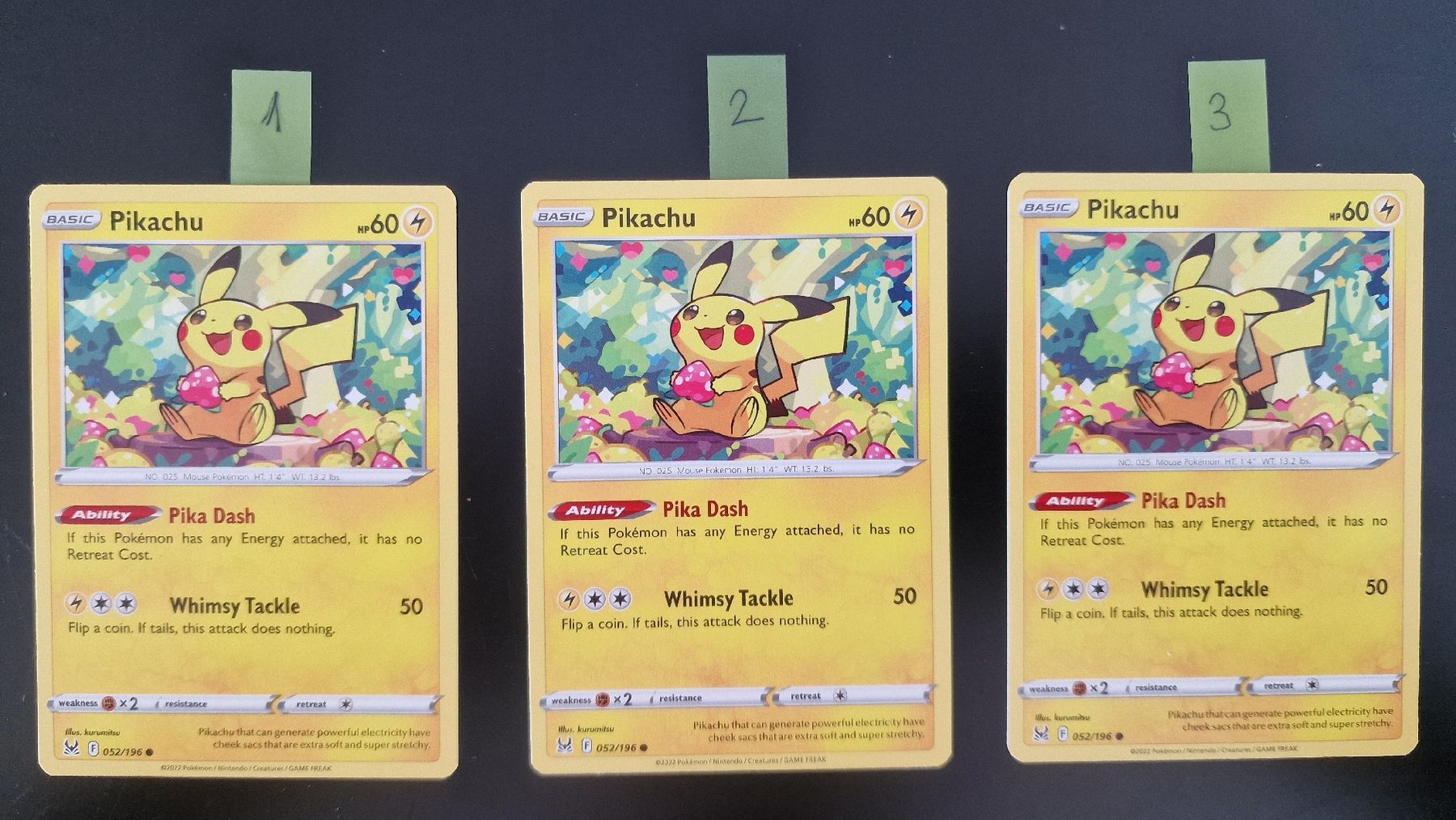 Pokémon Carte collezionabili: Pikachu #52 – Pokémon Lost Origin – Usato da Veytaux venduto da PocketMonster 3