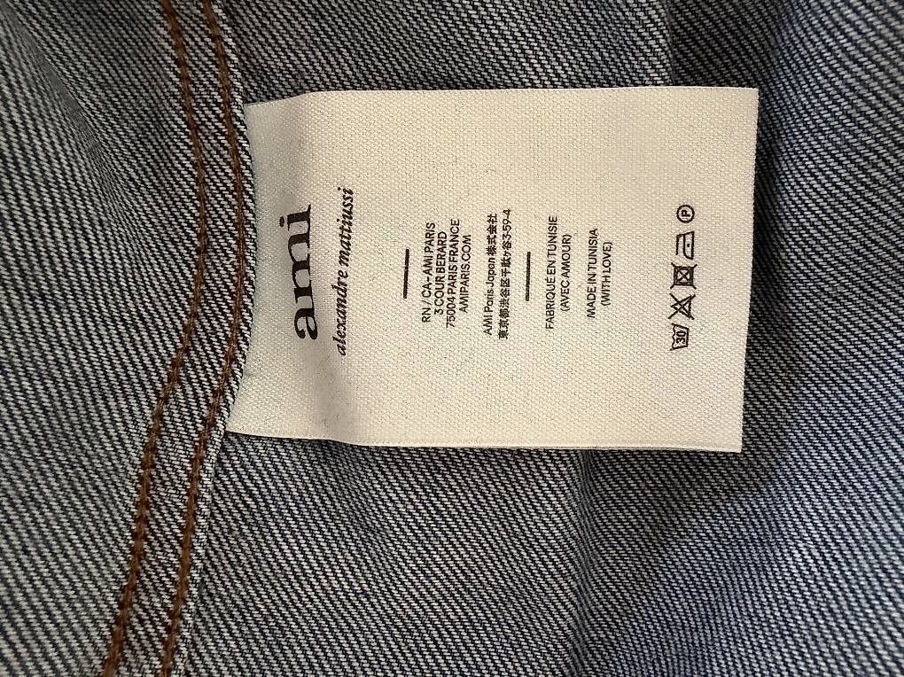 Camicette: Ami Paris Jeanshemd in Gr. S  – Usato da Kloten venduto da Dominik_5626 3