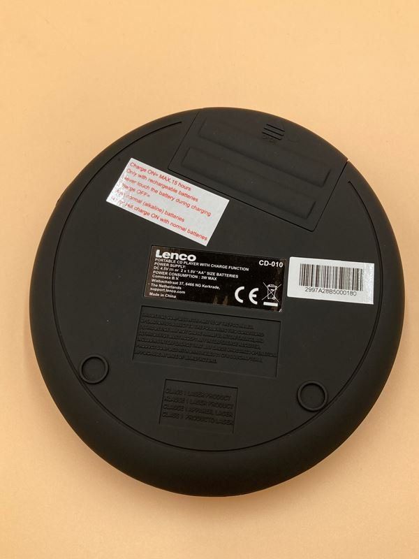 Lenco Tragbarer Mediaplayer: LENCO | Tragbarer CD Player | CD-010 | Discman – Neu (gemäss Beschreibung) aus Wittenbach von Restwert_St-Gallen 3