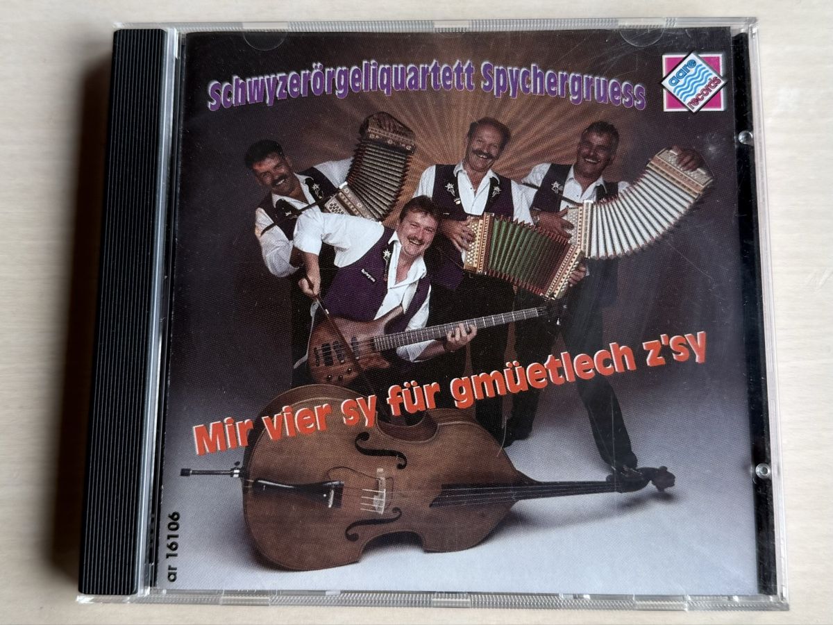 CDs: CD: Schwyzerörgeli Quartett Spyychergruss – Gebraucht aus Oberried Brienz von Chyara