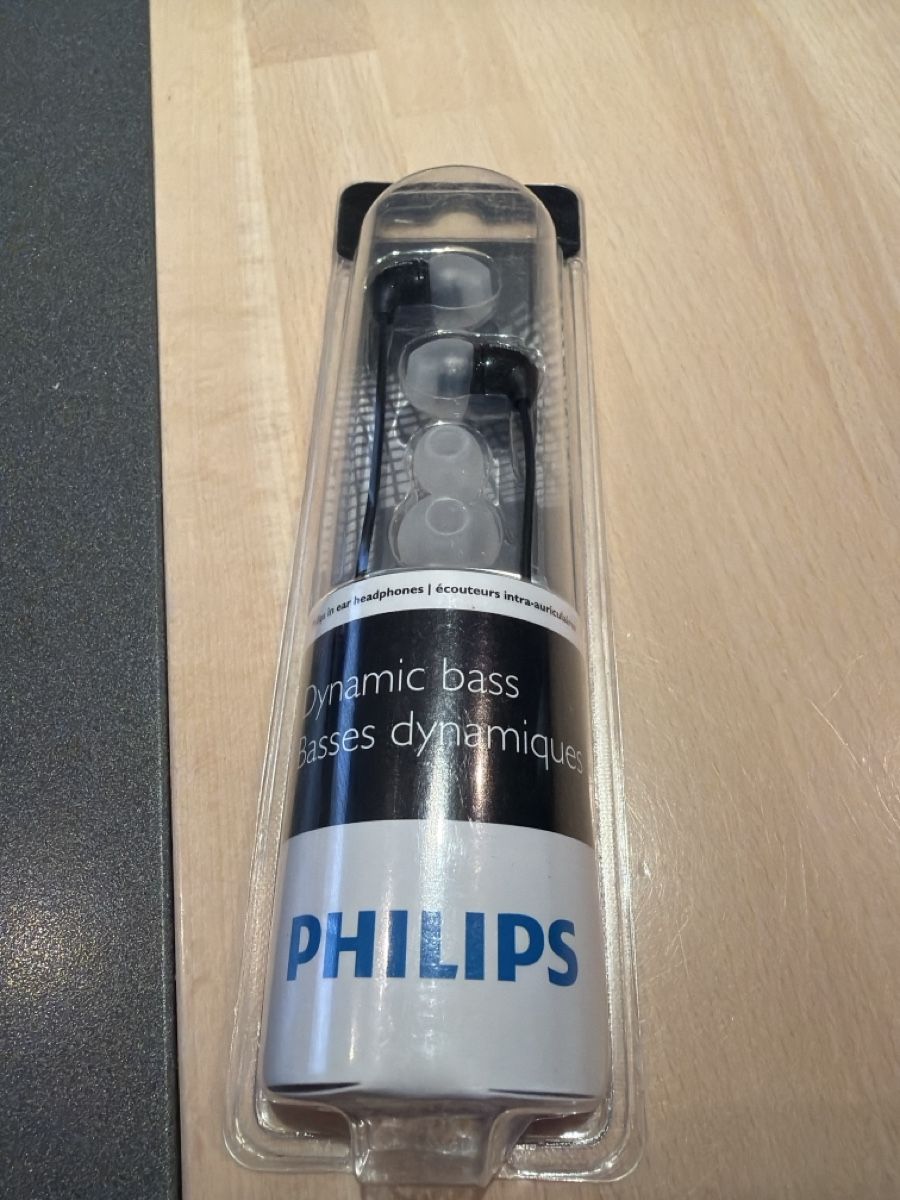 Philips Cuffie: PHILIPS In-Ear Kopfhörer kabelgebunden – Nuovo e nell'imballaggio originale da Langenthal venduto da fleurlumineuse