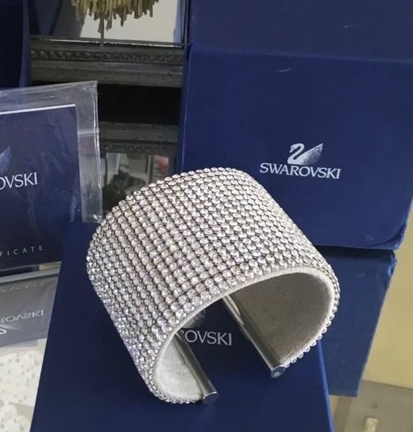 Swarovski Bracciali & Braccialetti: Swarovski statement Cuff original und limitiert – Nuovo (secondo la descrizione) da Kirchleerau venduto da Piroska05 1