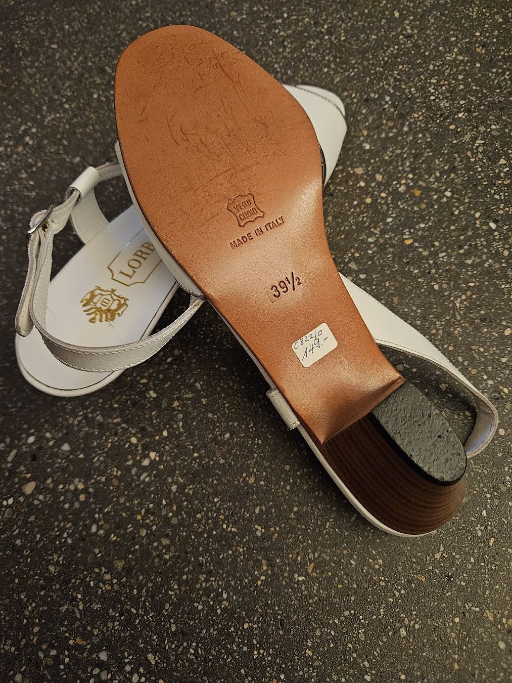 Scarpe da donna: LORBAC Sandalen weiss Grösse 39 1/2  – Nuovo e nell'imballaggio originale da Anwil venduto da tamoos 3
