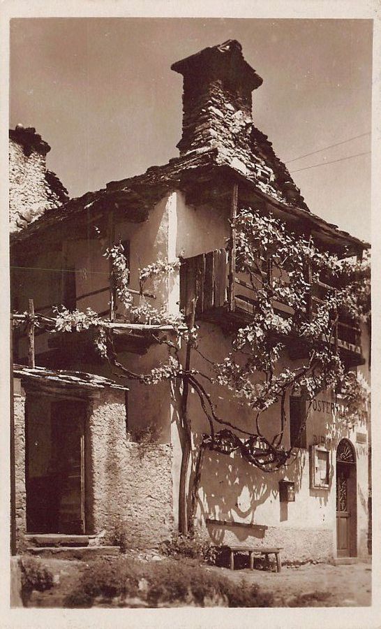 Cartoline postali: Orselina, Vecchia Osteria, circolata 1921 – Usato da Frauenfeld venduto da POML