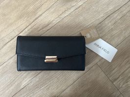 Elegante Anna Field Geldbörse, schwarz, neu mit Etikett!