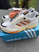 Adidas ZX 5000 Schuhe Weiss/Orange Grösse 47 1/3 NEU