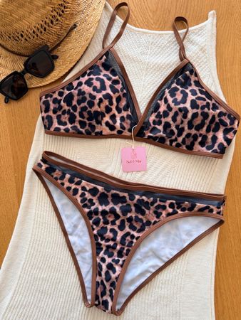 ❗️ LAST CHANCE❗️Leopard Bikini Set M - Neu - Gratis Versand