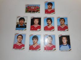 Panini Album Mexiko 86/1986 10 Sticker Bulgaria