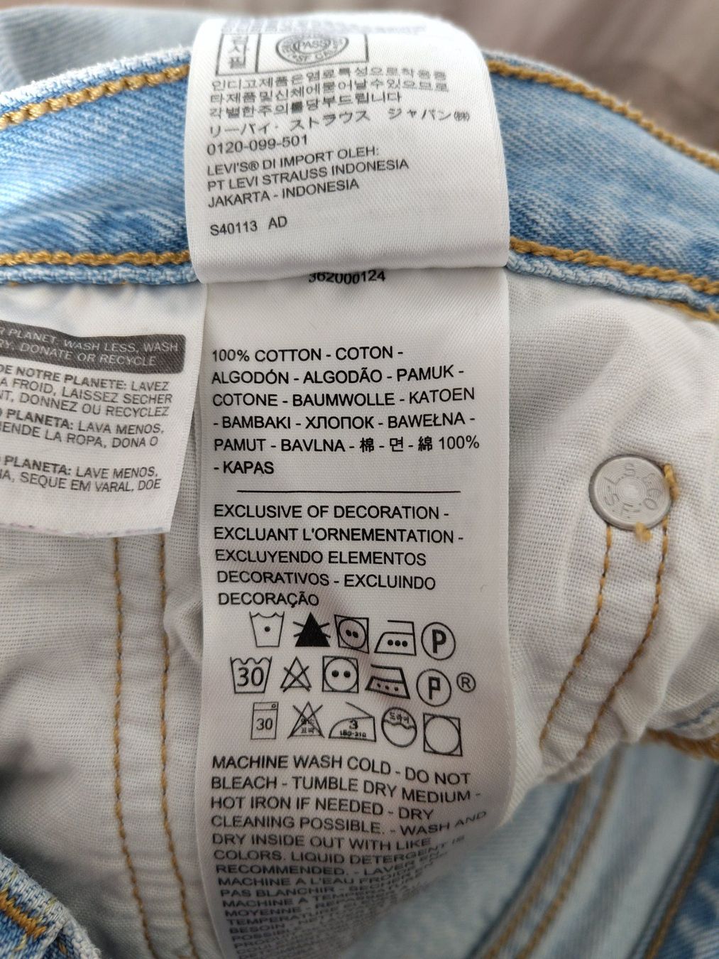 Levi's Jeans: Jeans clair Levi's 501 – Nuovo (secondo la descrizione) da Biel/Bienne venduto da Creager 5