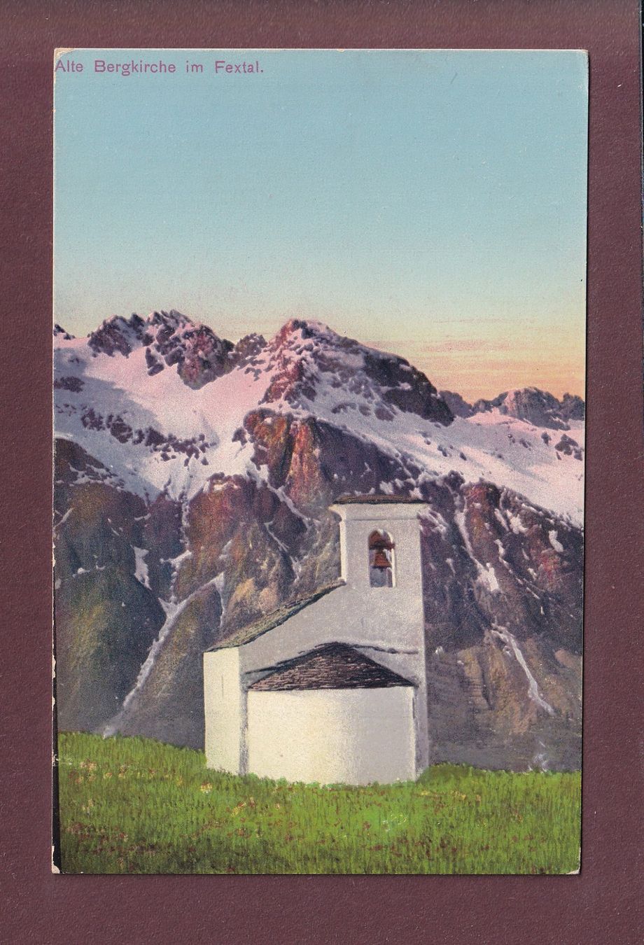 Ansichtskarten: FEXTAL - Kirche - 1911 – Gebraucht aus Pully von nicecards