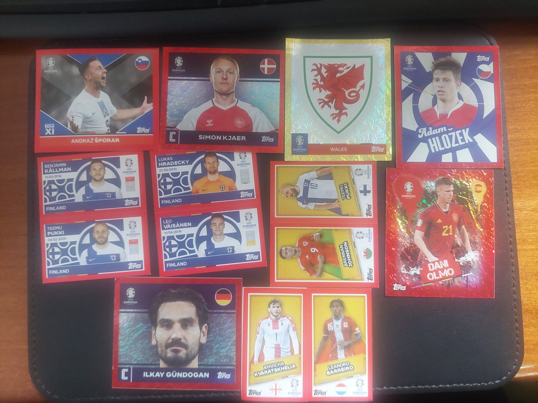 Topps Carte collezionabili: 10 x stickers EUROPA 2024 – Usato da Biel/Bienne venduto da Deboma