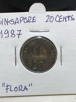Singapour - 20 centimes - 1987