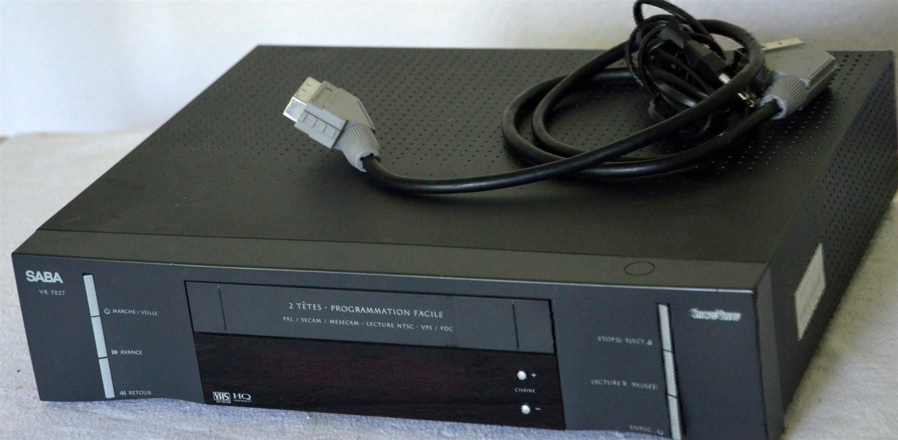 Registratori: Videorecorder VHS  Saba  VR7027 – Usato da Collonges venduto da arashee 1