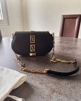 Versace Greca Goddess Leather Shoulder Bag - Neuf