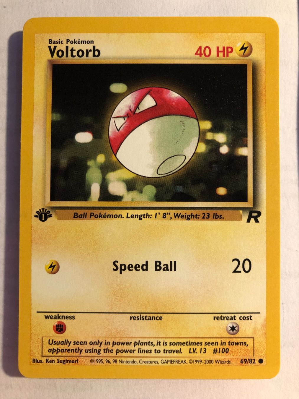 Carte collezionabili: Voltorb 1st Team Rocket - MINT - ab 1.- – Usato da Giubiasco venduto da dan_pr8b