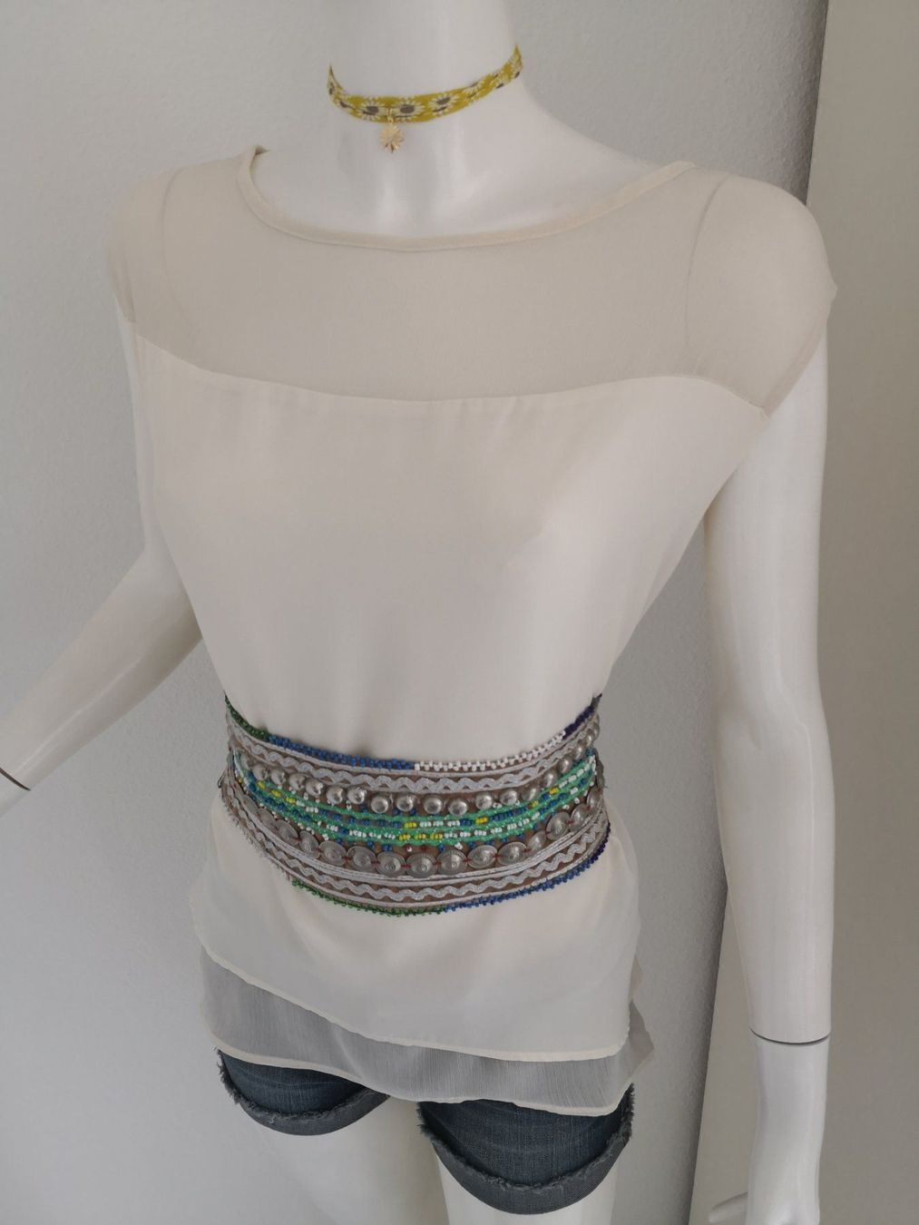 Mango Camicette: 🤩MANGO SUIT SATIN-CREPE BLUSE ECRU NEU & GUCCI P. – Nuovo (secondo la descrizione) da Olten venduto da Naja-Twins-Twins 2