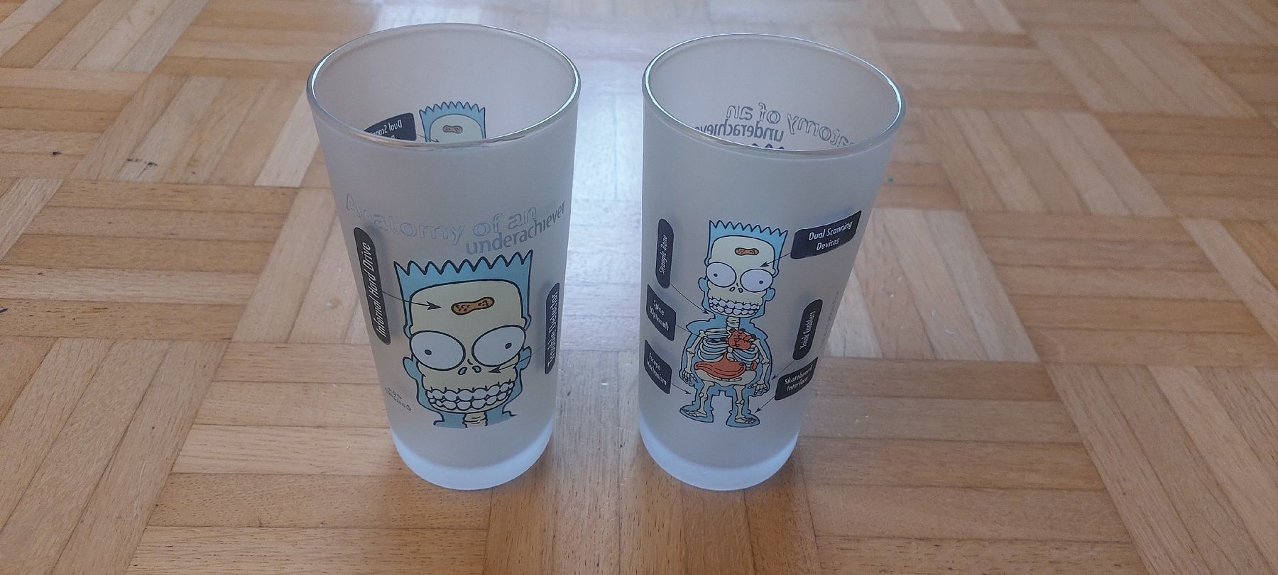 Bicchieri: Simpsons Gläser – Usato da Stallikon venduto da Migu46 1