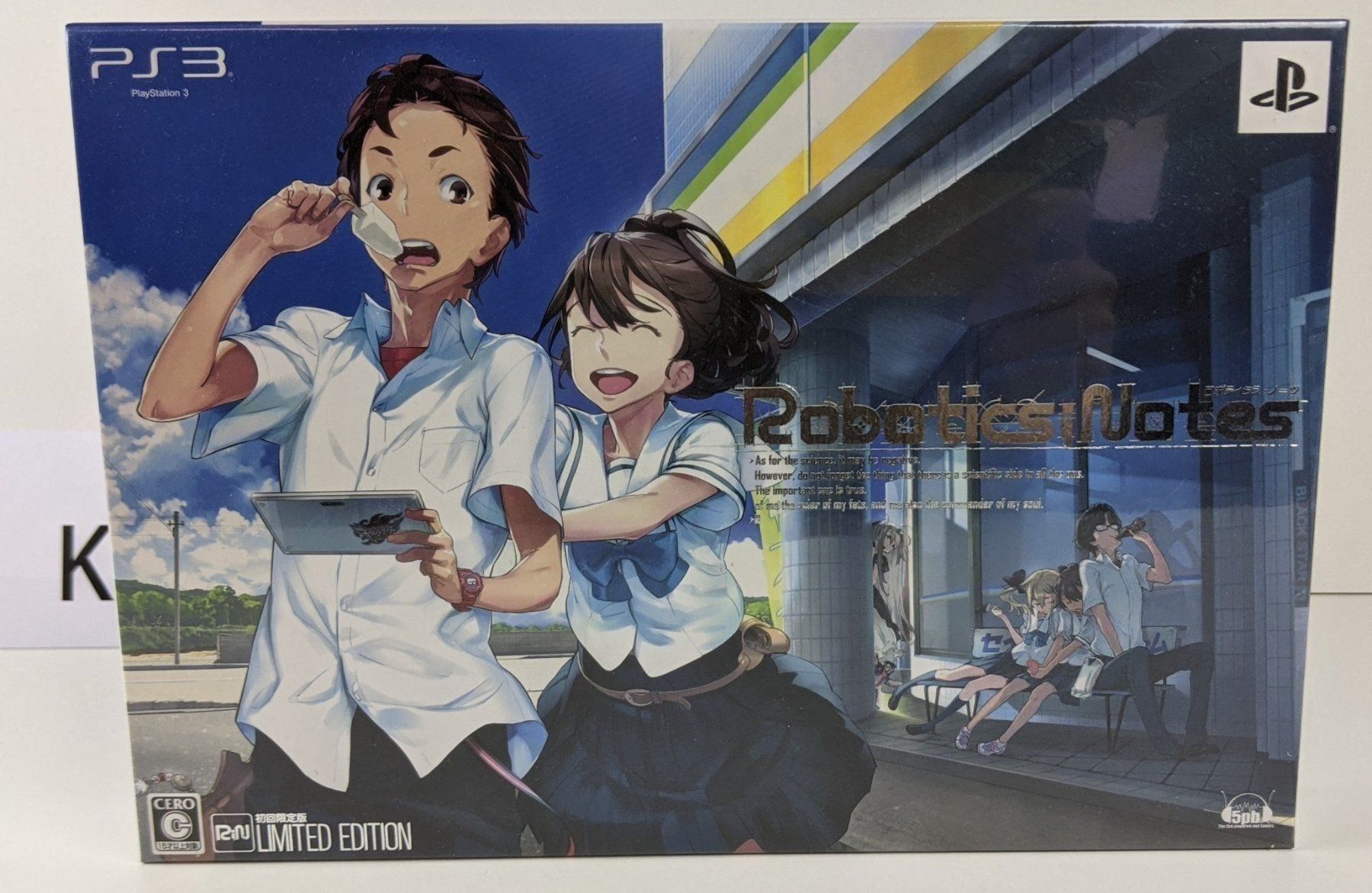 Sony Giochi: PS3 - Robotics Notes - Limited Edition - fabrikneu – Nuovo e nell'imballaggio originale da Zürich venduto da Esperanto4