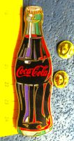 COCA-COLA FLASCDHE 1996 2NÄGEL PIN GROSSS 75mm ENAMEL