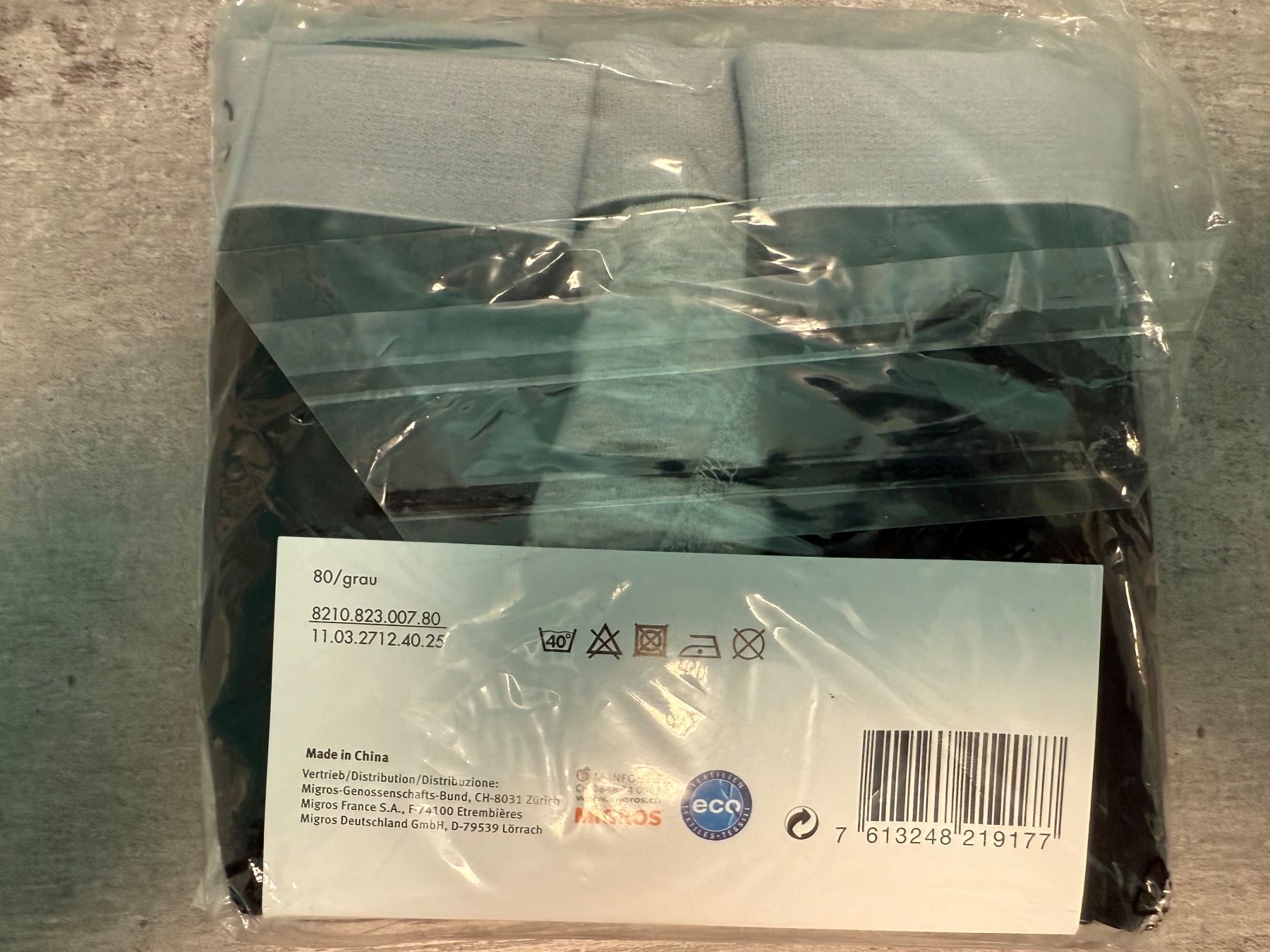 Migros Biancheria intima: Migros Herren Slips, Grösse M, 3er Pack, Neu & Original – Nuovo e nell'imballaggio originale da Fislisbach venduto da mary2008 1