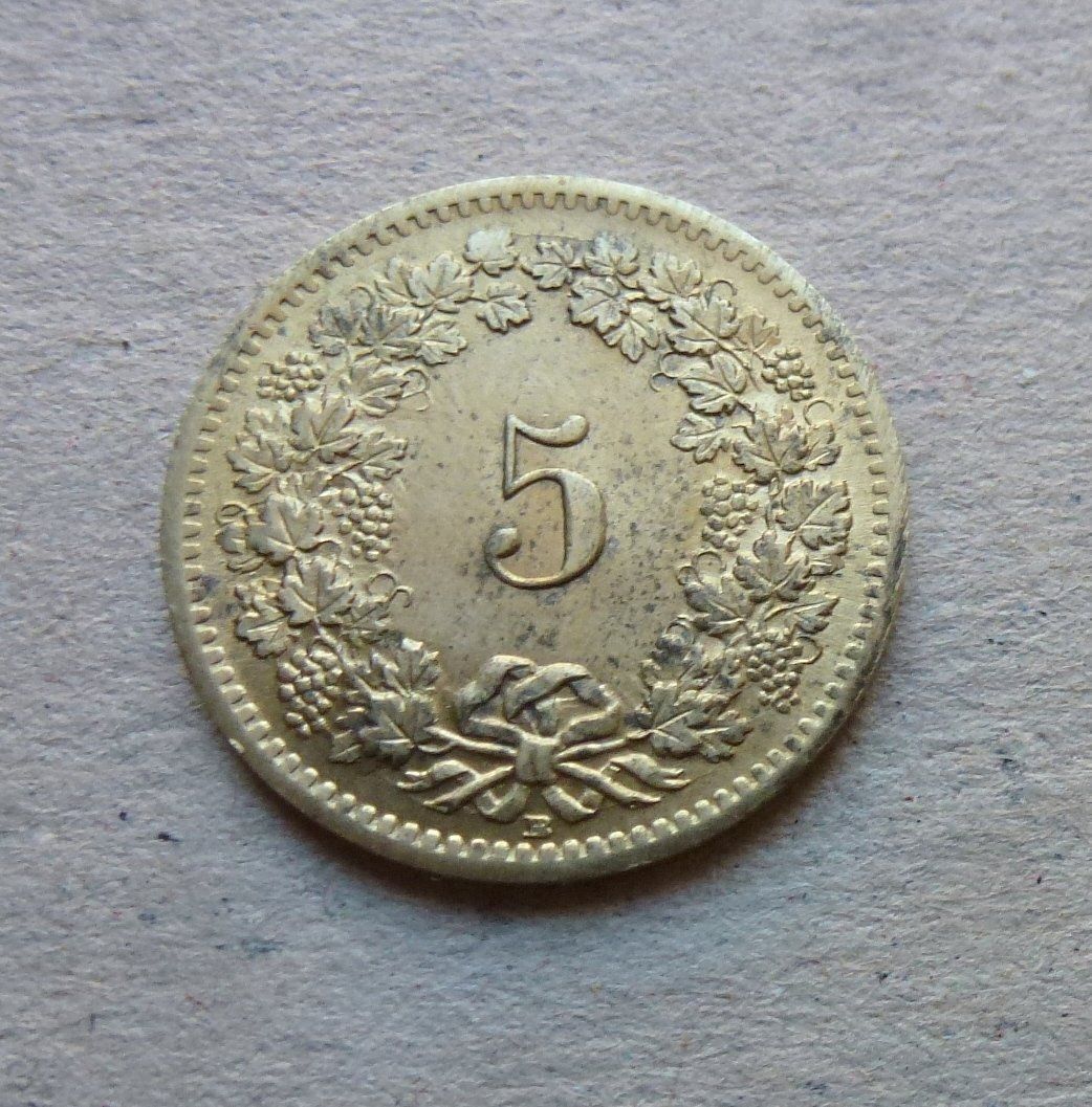 Tutti le monete: ++ 5 Rappen 1850 BB, gute Erhaltung – Usato da Walkringen venduto da Casablanca777 1