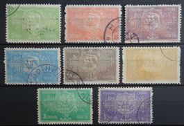 Serbien Kat. 76-83 gest. 1905 Kat. 35 Euro