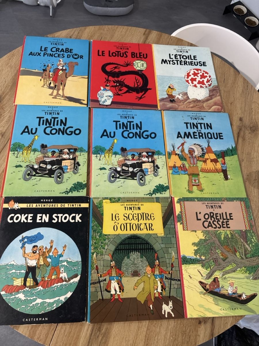 Fumetti: BD Tintin originales 1966/1967 – Usato da Cressier NE venduto da lop_95t8 2
