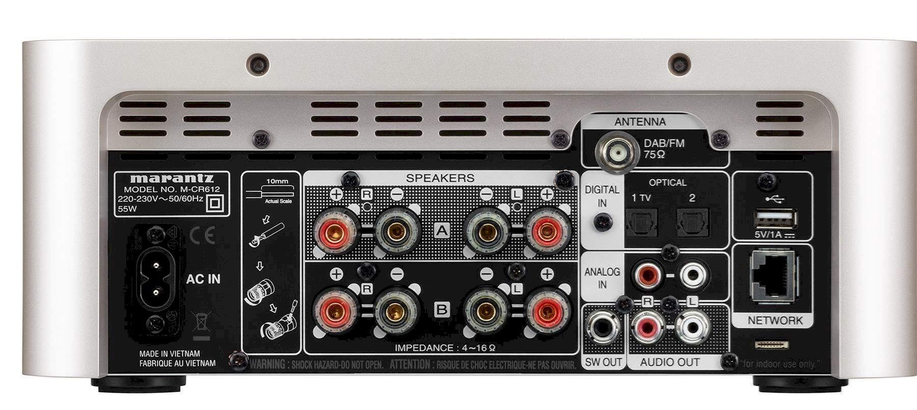 Récepteurs: Marantz M-CR612 Melody X CD-Receiver – Neuf avec emballage d'origine à Bottighofen par zaap 2