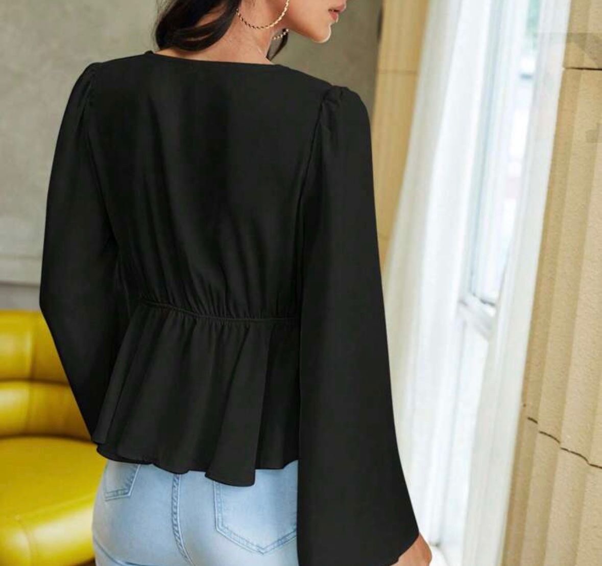 Shein Camicette: Blouse noire – Nuovo (secondo la descrizione) da Montreux venduto da Izapechee 2